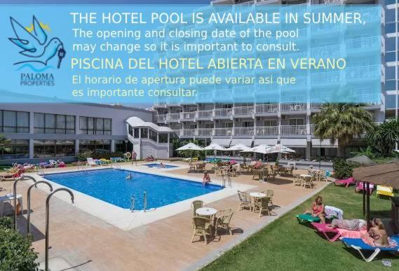 Benalroma Spacious Apartment 50 Mt From The Beach Benalmádena Exterior foto